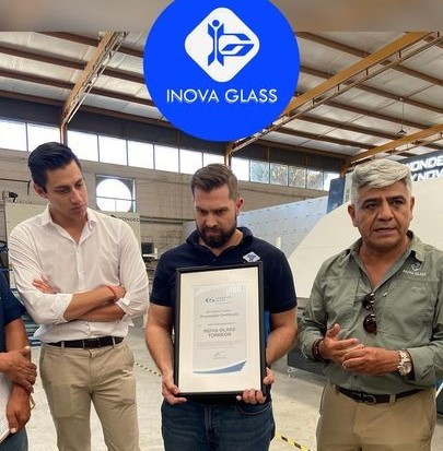 Inova-Glass Grupo certificado por Guardian Glass México para el Año 2023