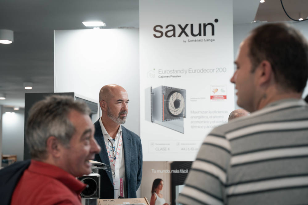 SAXUN expone sus soluciones para la construcción sostenible en Edifica23
