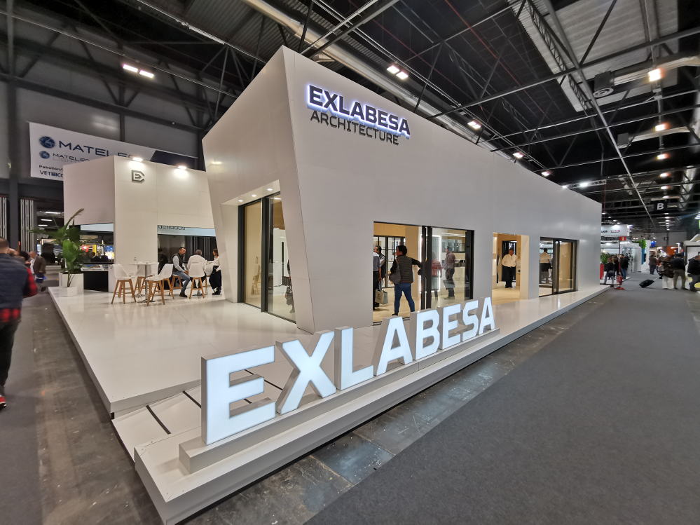 Sistemas de aluminio para la arquitectura de EXLABESA en Veteco 2022